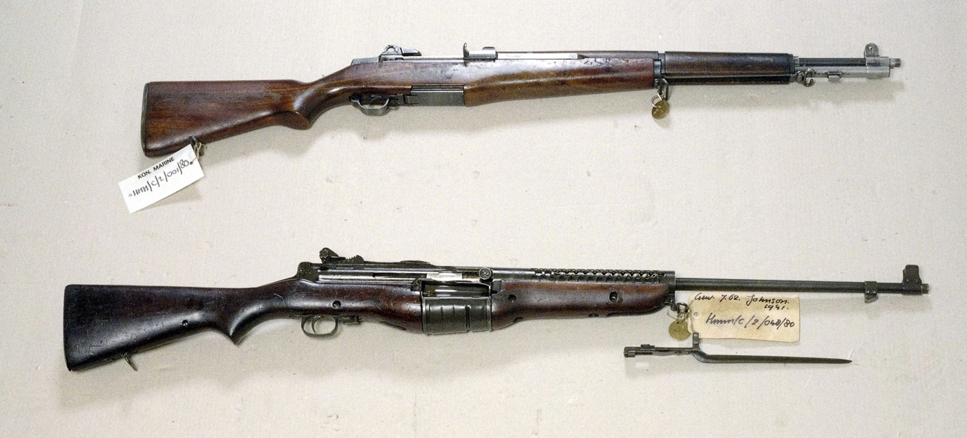 Dutch rifles from USA Johnson M1941