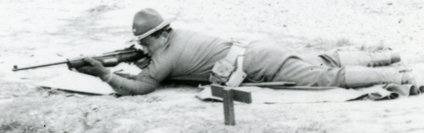 M1941 Johnson rifle test at Fort Belvoir