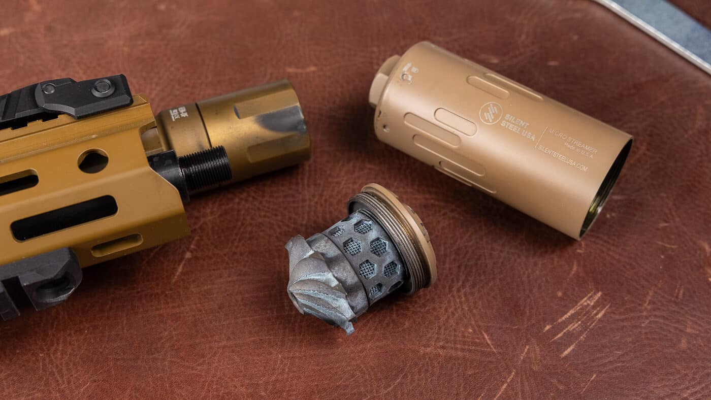 Micro Streamer parts and internal baffles