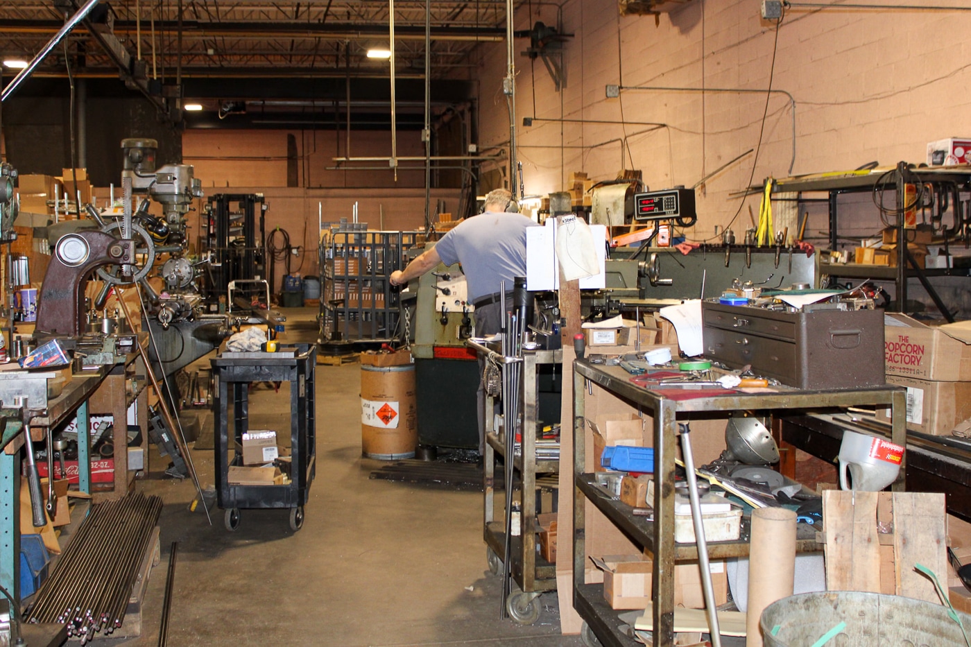 Steinel machine shop