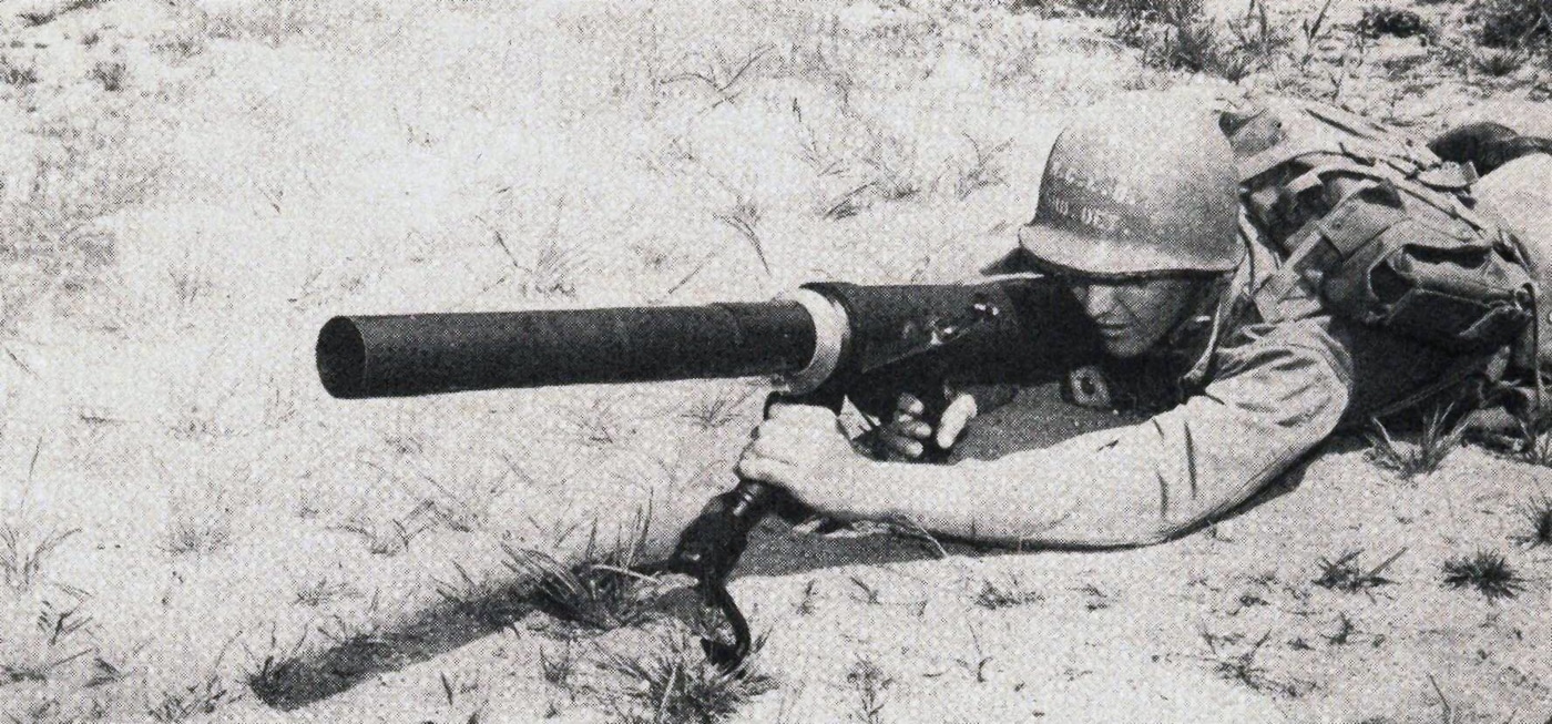 T-20 Garrett shoulder fired mortar