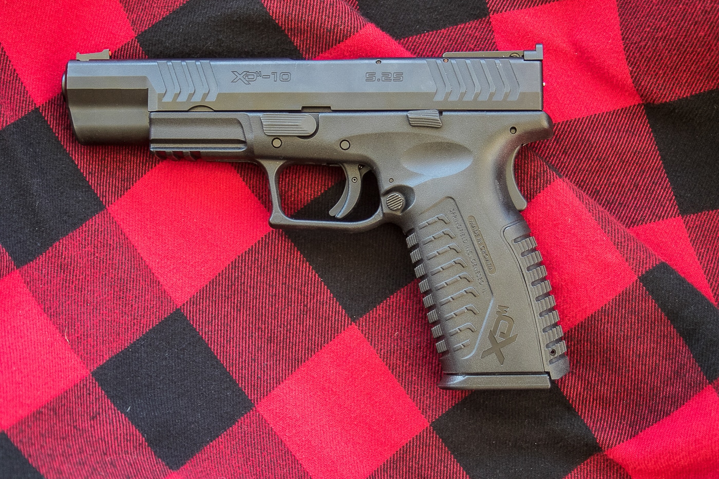 author's XD-M pistol for hunting