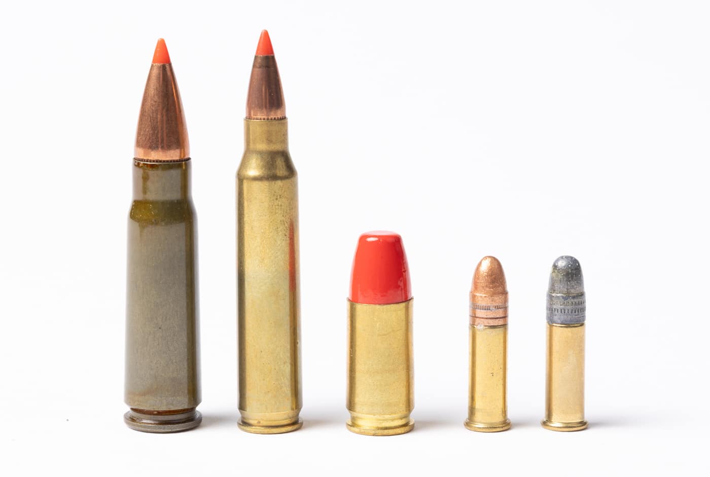 comparing centerfire and rimfire cartridges