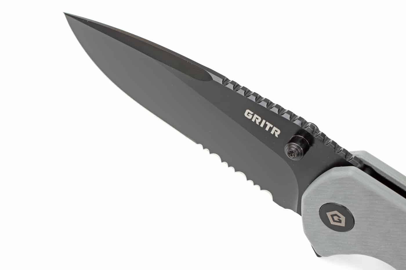 jimping on spine of Stealth knife