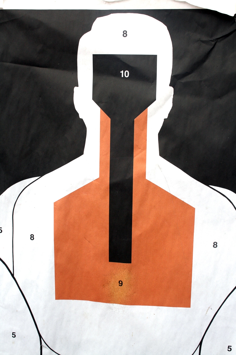 Paper shooting targets display clearly marked vital zones and anatomically relevant scoring areas for realistic training scenarios. High-value zones emphasize shot placement. Vital area targets improve effectiveness. Anatomical scoring promotes precision shooting. Rapid fire requires placement discipline. Combat targets teach threat-stopping hits. Defensive shooting demands critical area focus. Speed training needs realistic zones. Incapacitation areas guide accurate practice.