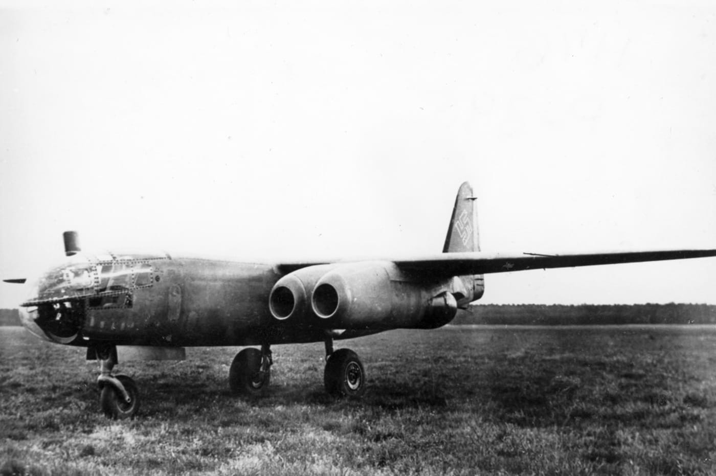 Ar 234 with four engines