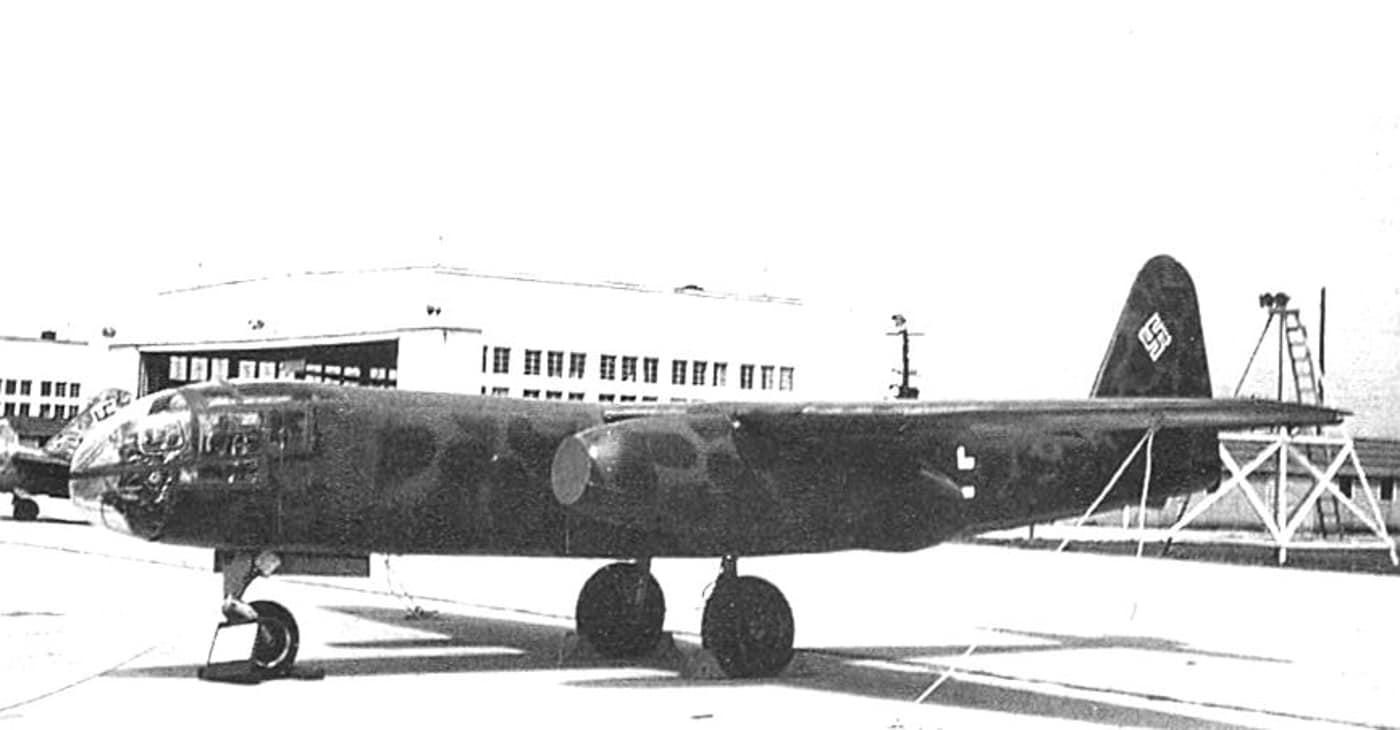 Arado Ar 234 at Freeman Army Airfield