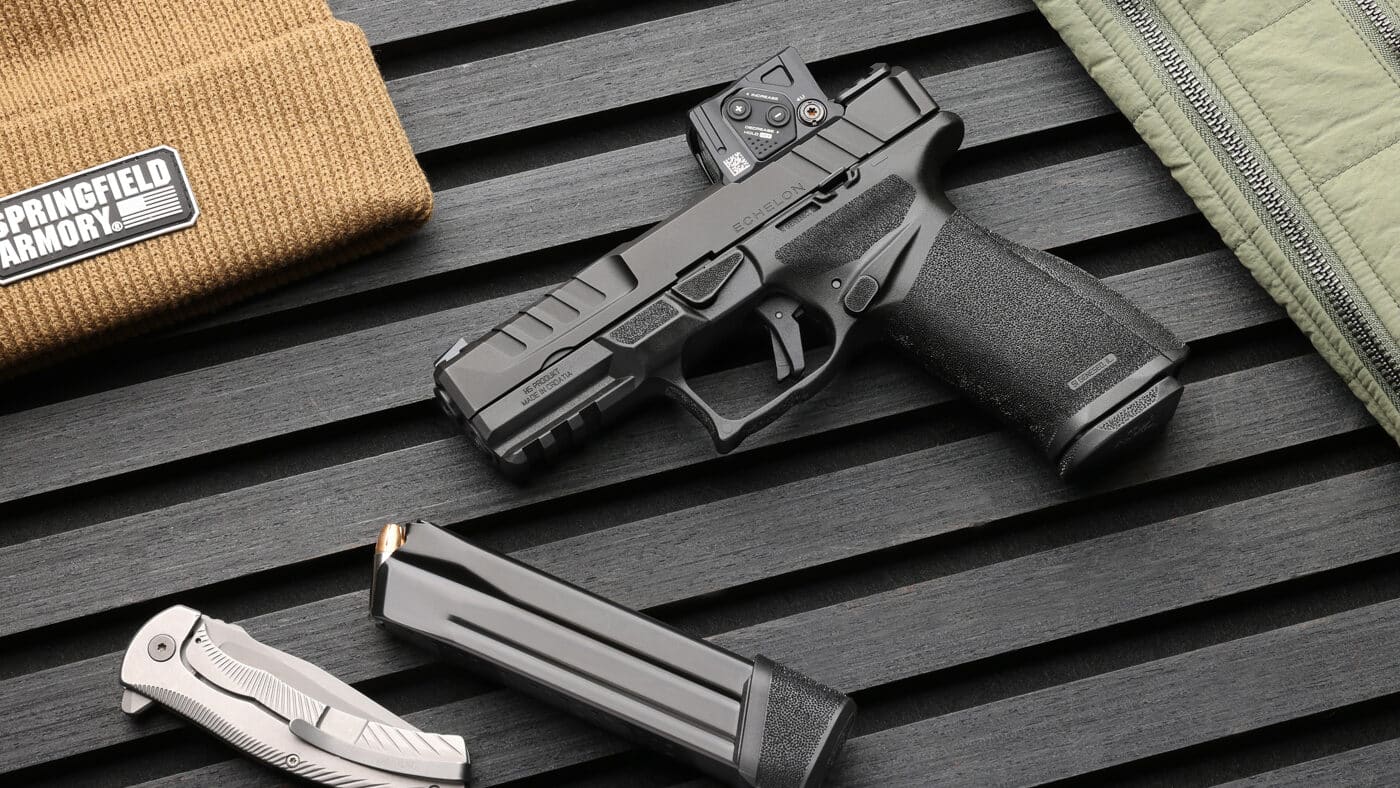 Echelon with Aimpoint COA enclosed red dot sight