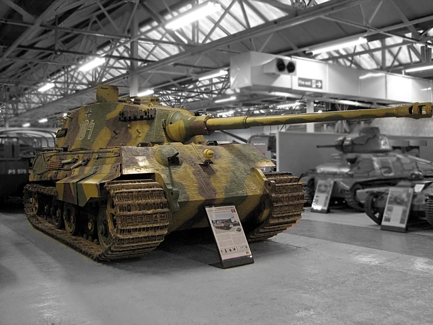 Tiger II at Bovington museum
