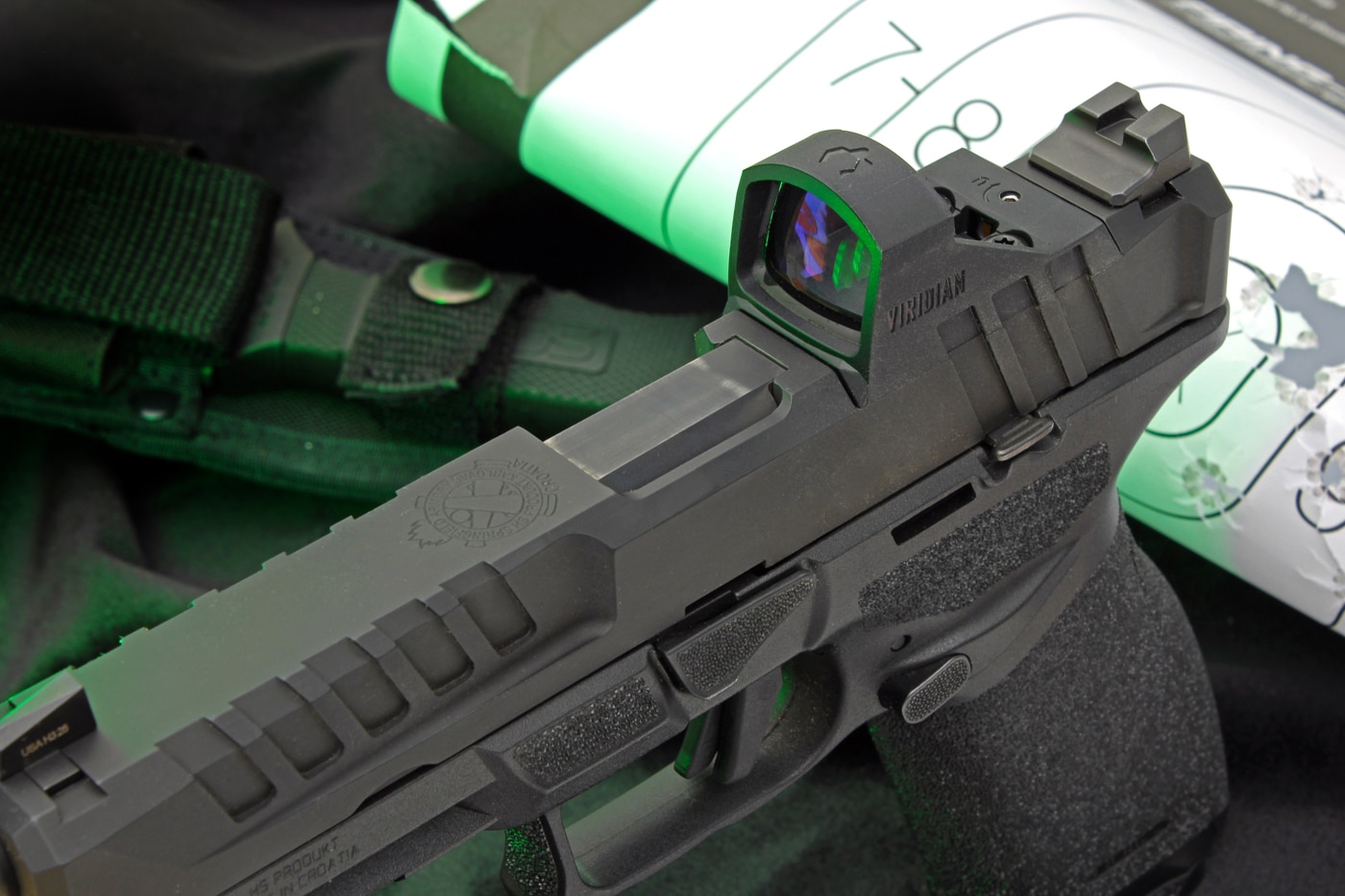 Viridian optic on Echelon