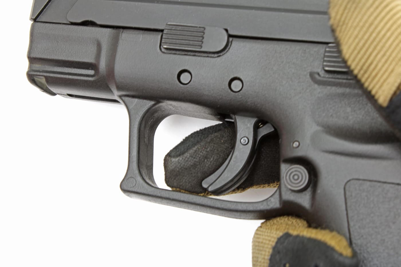 finger placement on the trigger