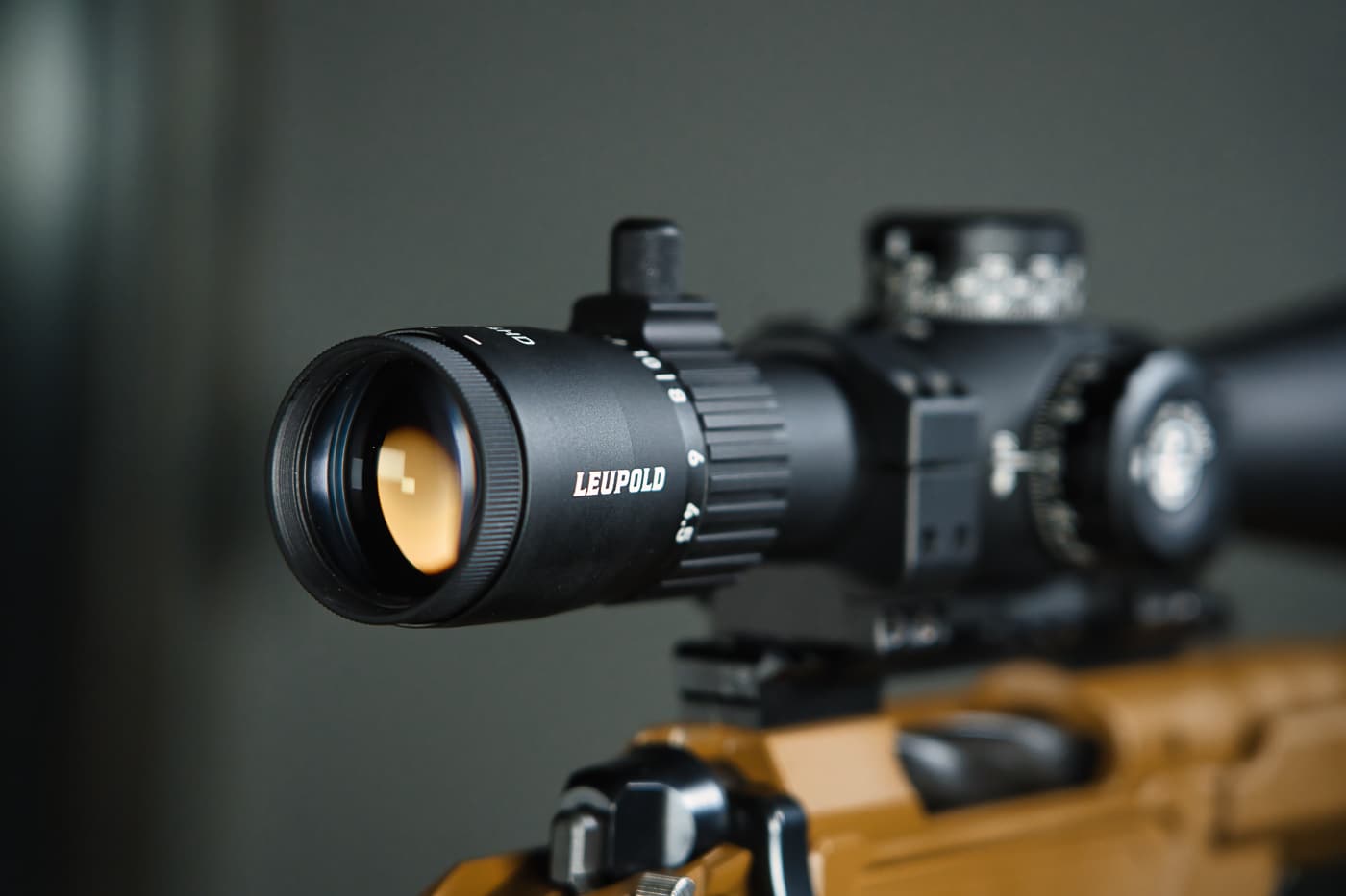 magnification ring on Leupold Mark 4HD 4.5-18x52 scope