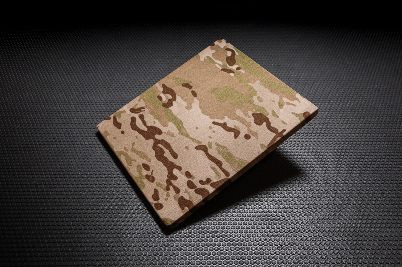 panel covered with multicam camo