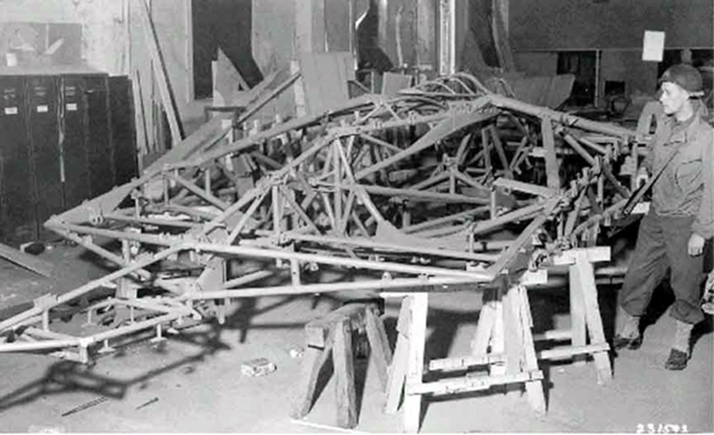 tube frame of Horten Ho 229