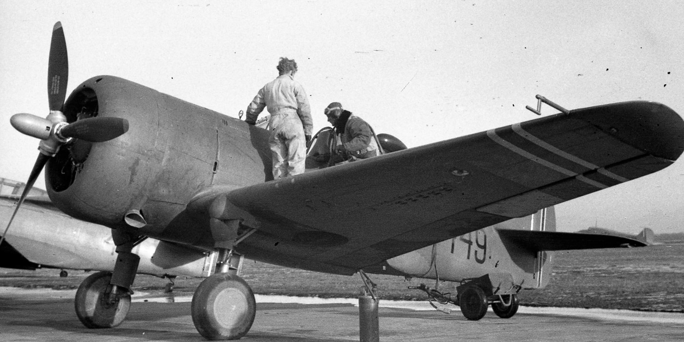 Curtiss P-36 Hawk in Norway