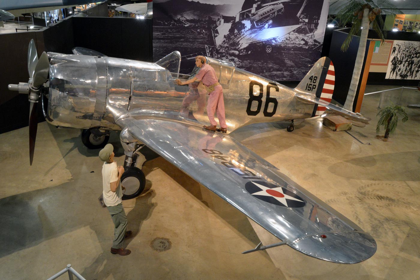 Curtiss P-36 at USAF museum