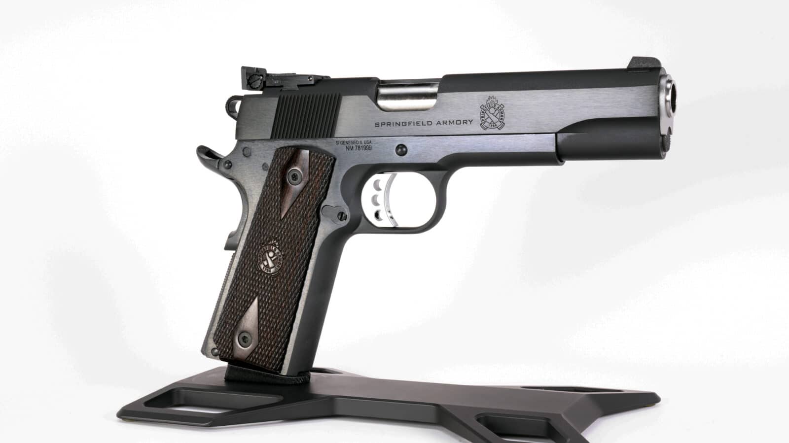 Springfield Armory 1911 Garrison Target pistol right side
