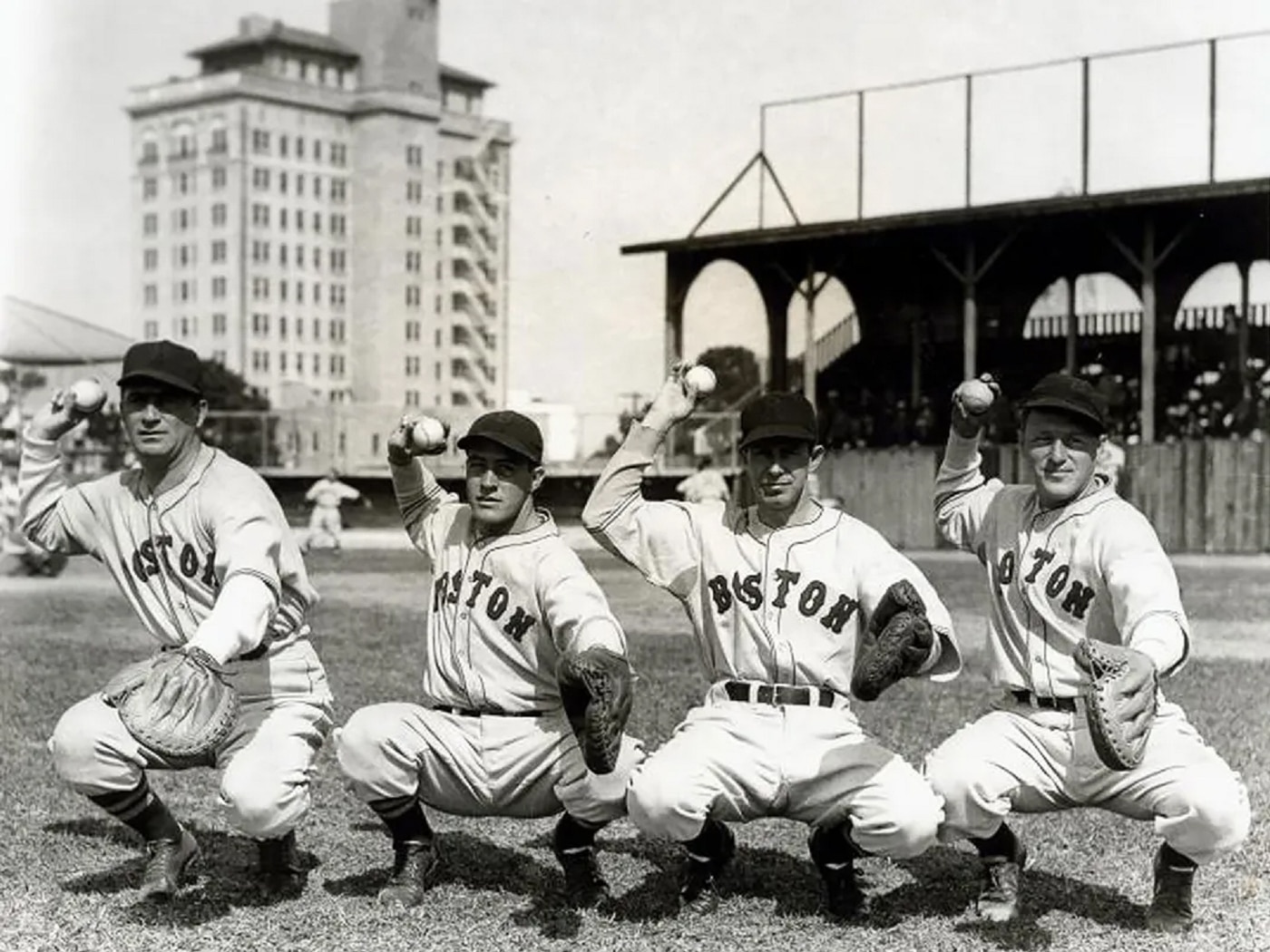 Moe Berg Boston Red Sox catchers 1937