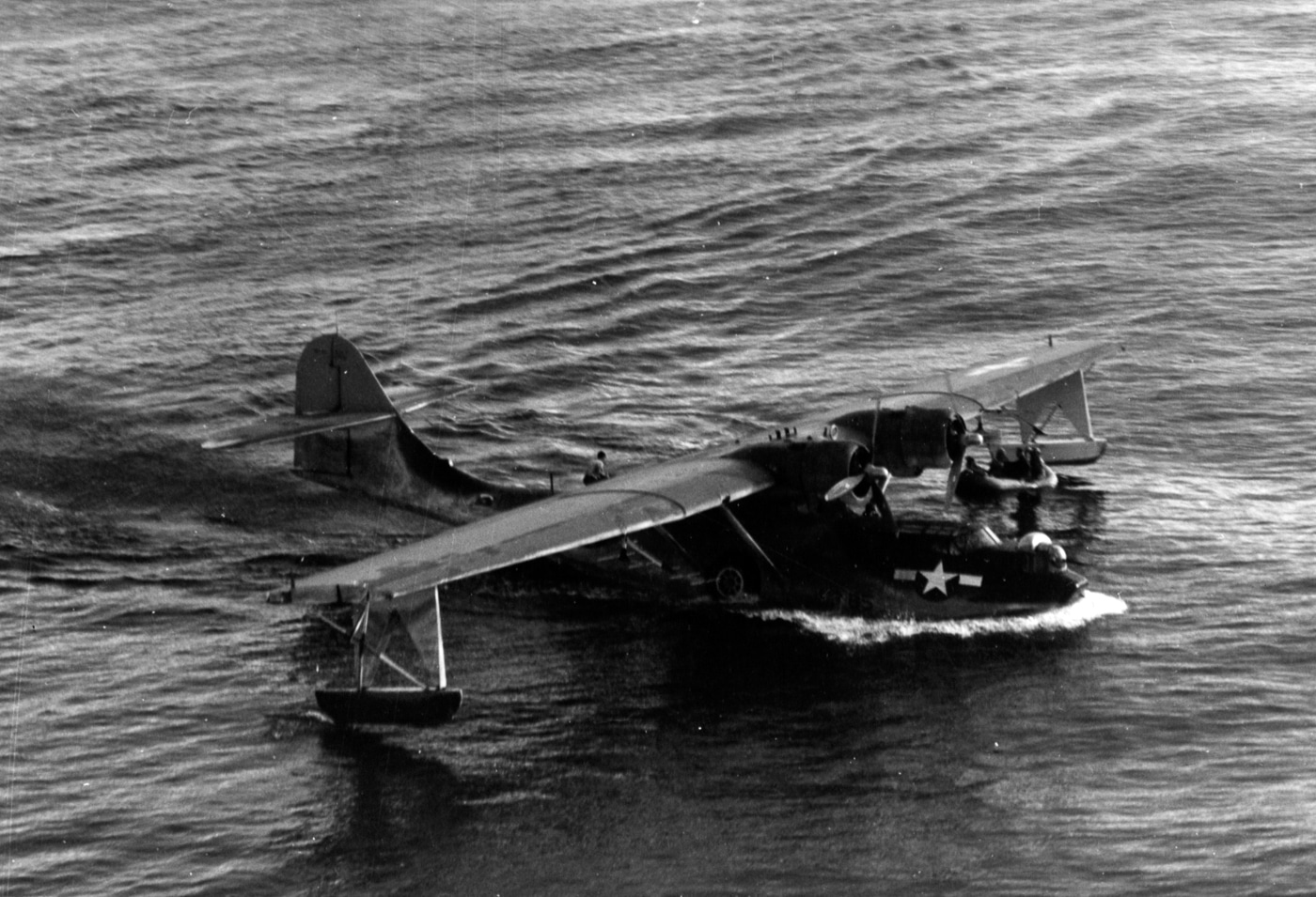 PBY Catalina on the water