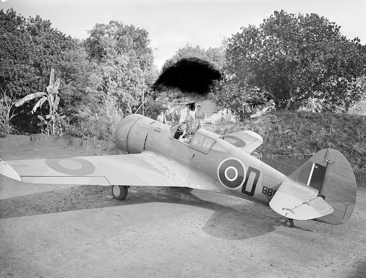 RAF Mohawk P-36 India