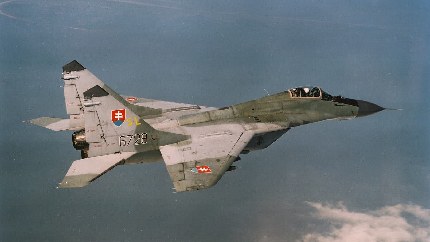 Slovak Air Force MiG-29 Fulcrum