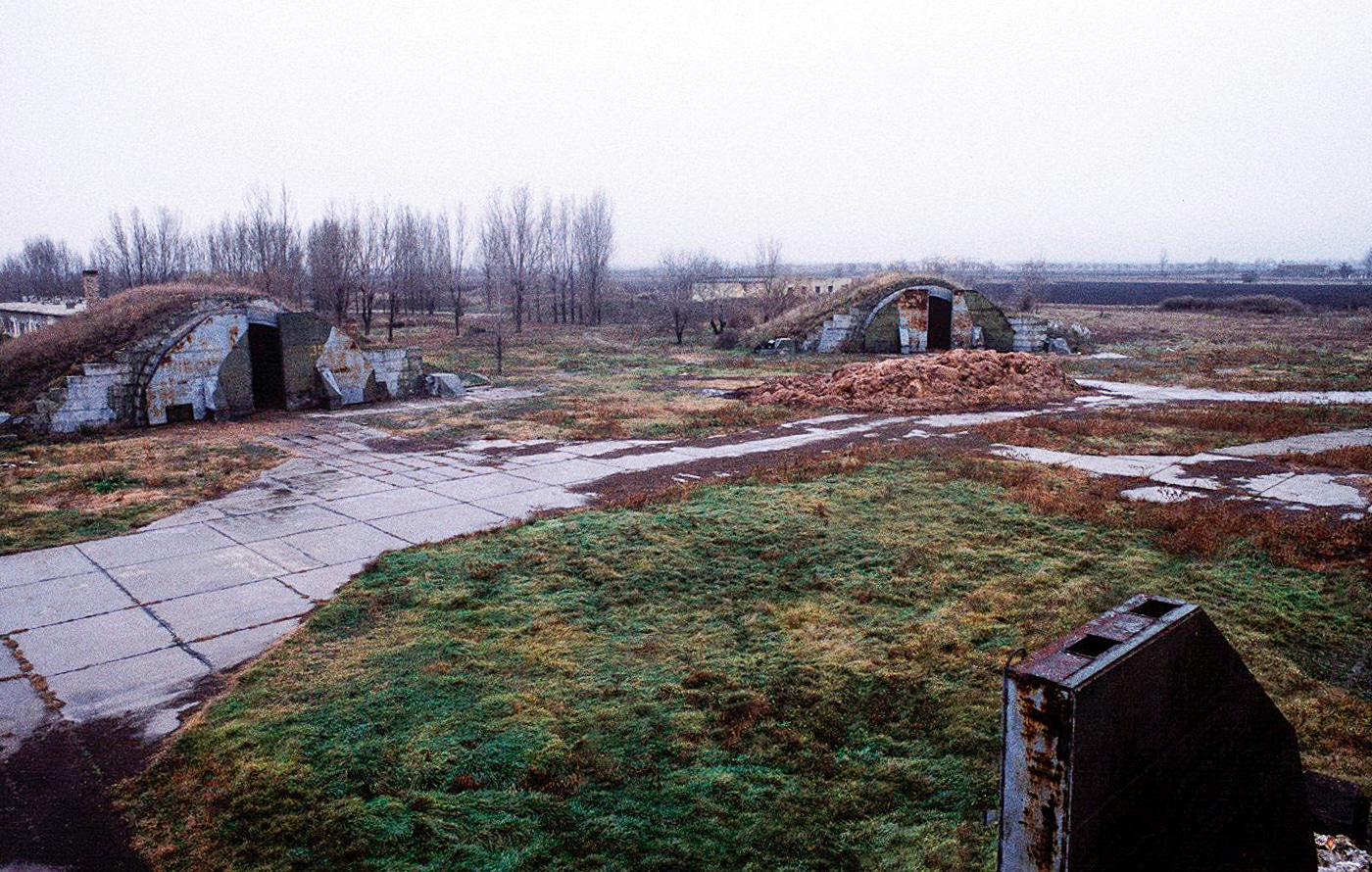 Soviet MiG-29 fighter base in Kiskunlachaza Hungary