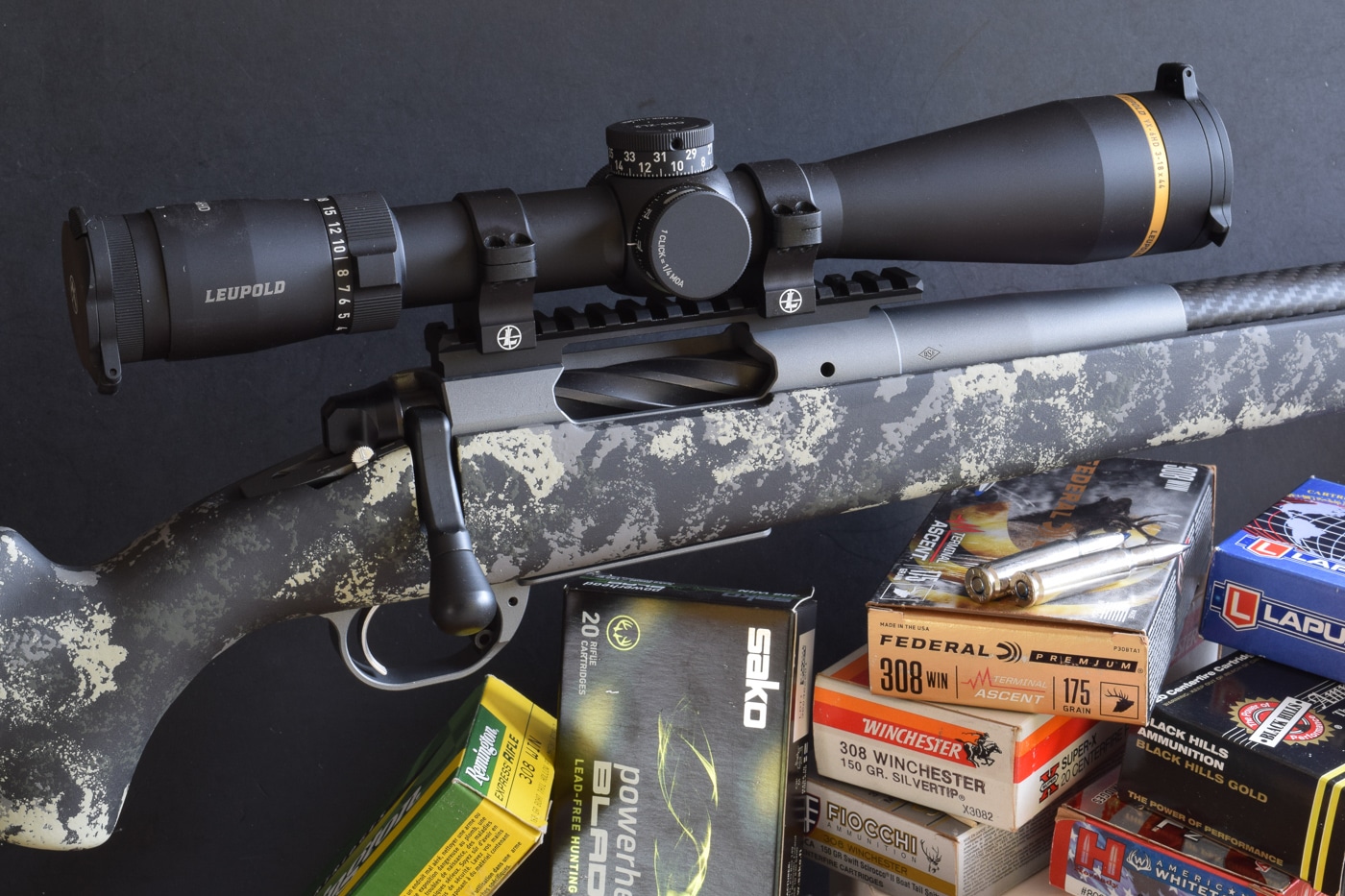 Springfield Boundary rifle with 308 Winchester loads used in testing