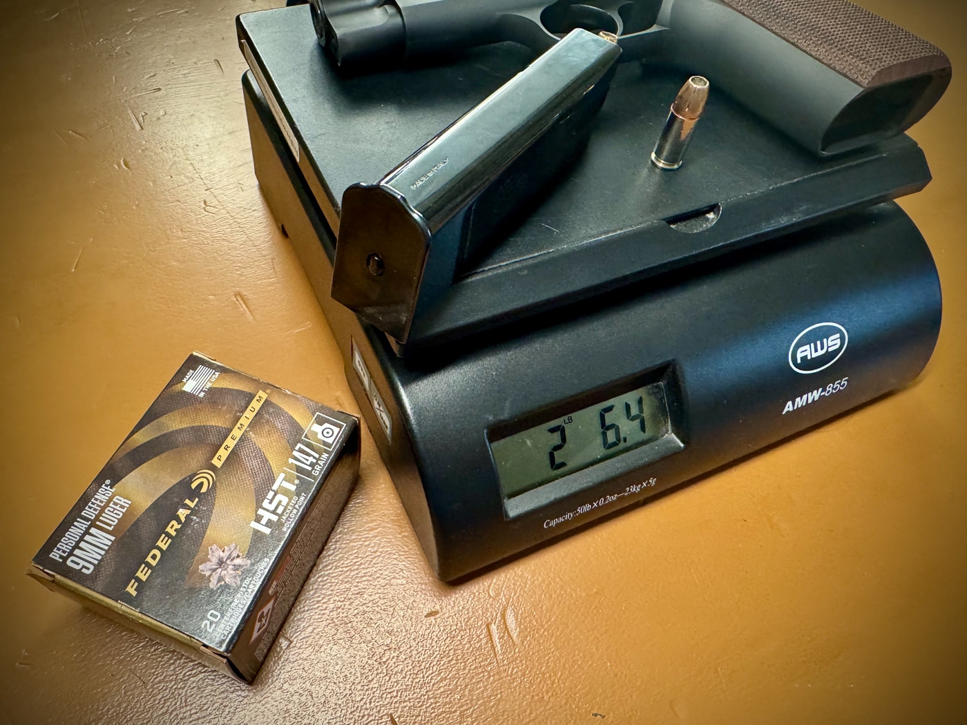 Weight with HST Springfield Armory SA-35 4-inch Pistol