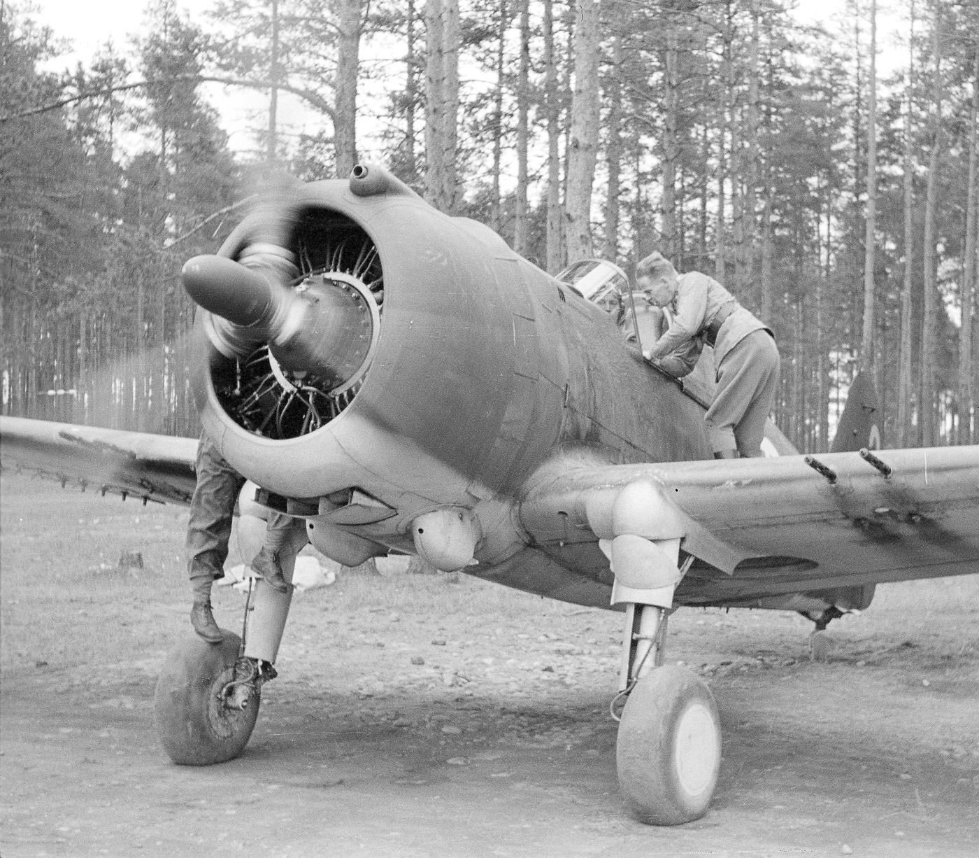 Wright Cyclone nine-cylinder radial engine