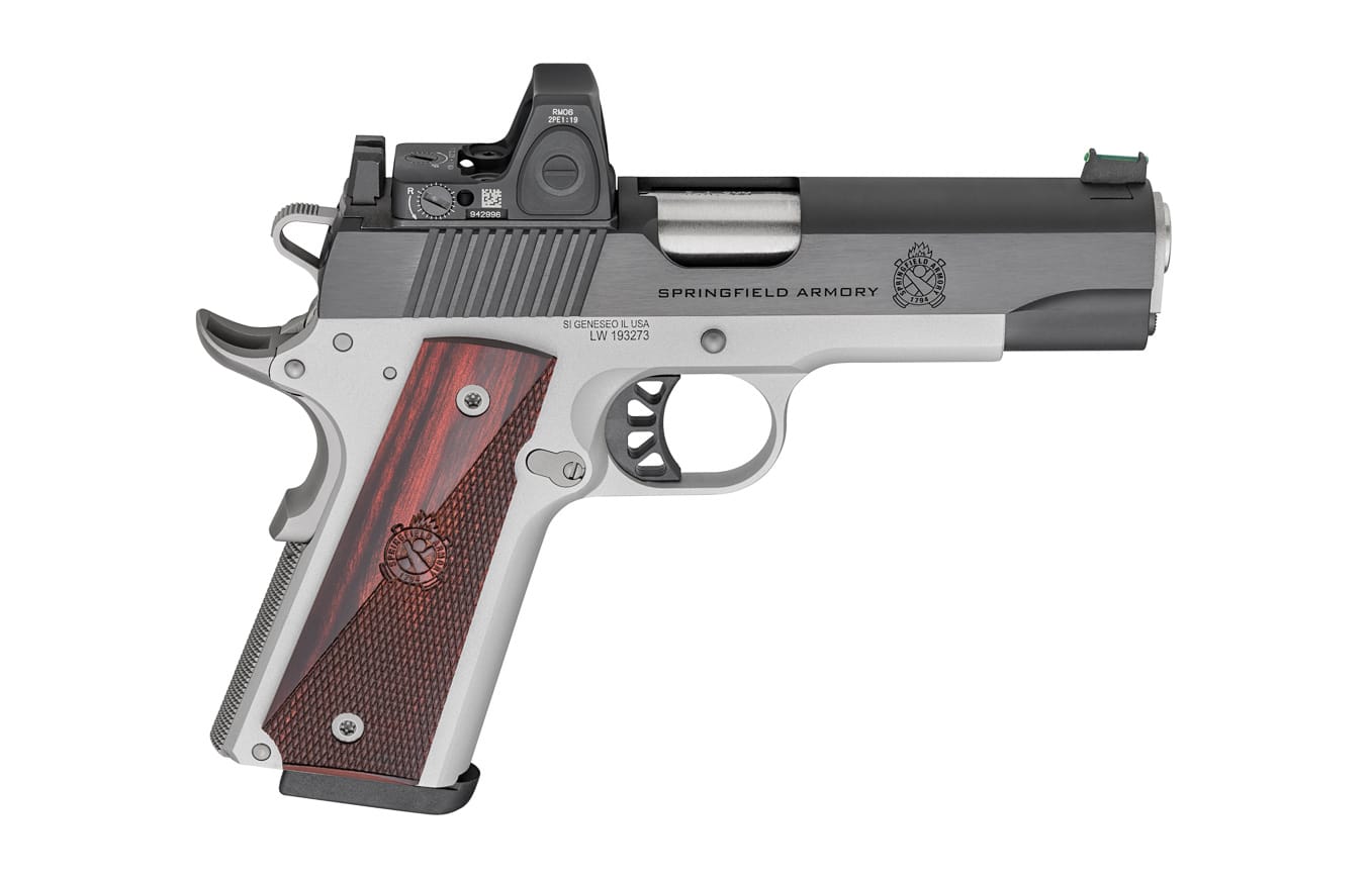 right side view of Springfield Ronin AOS 1911 handgun