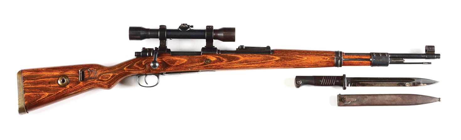 German K98k sniper rifle