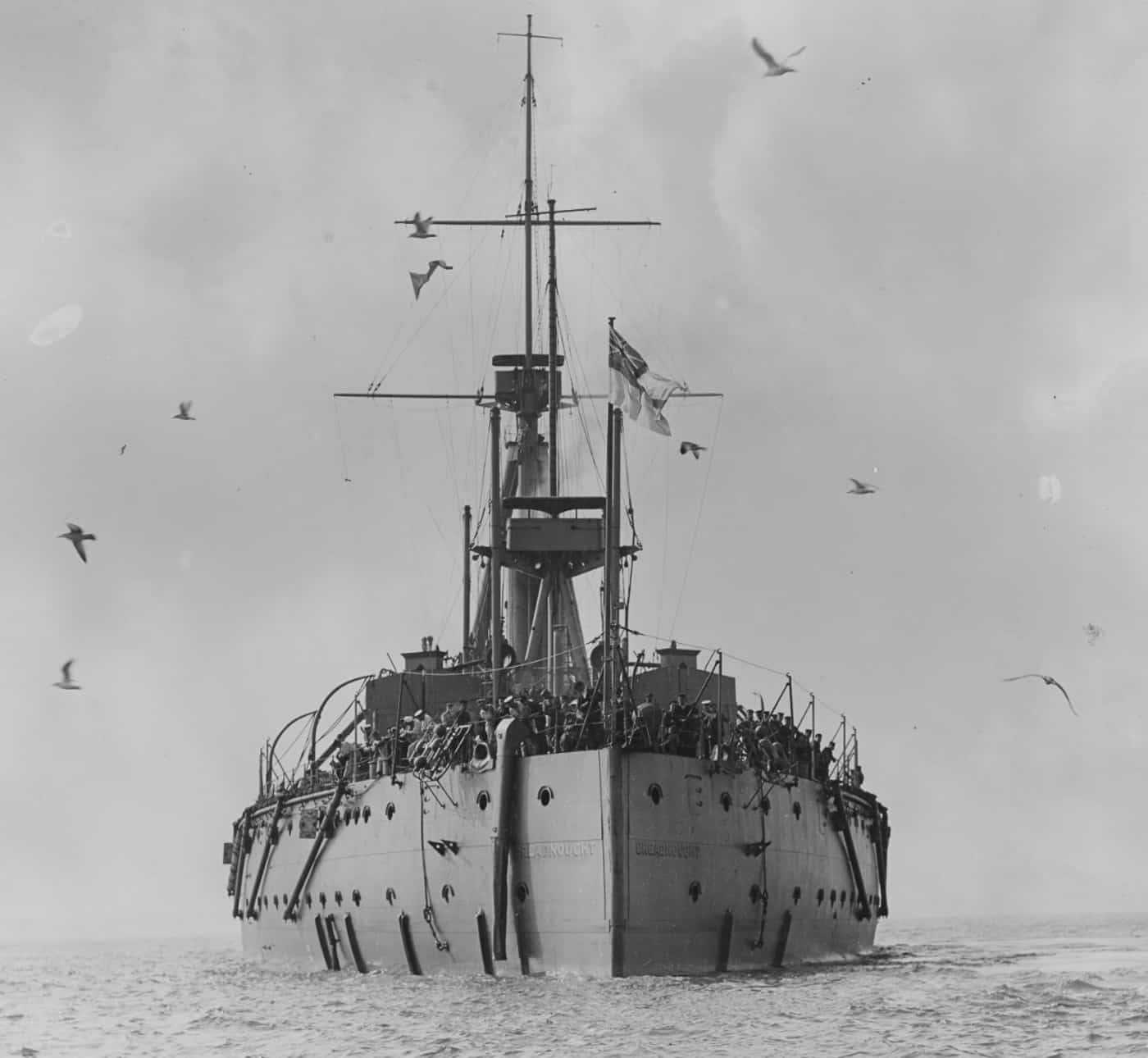 HMS Dreadnought sank German u-boat U-29 by ramming it