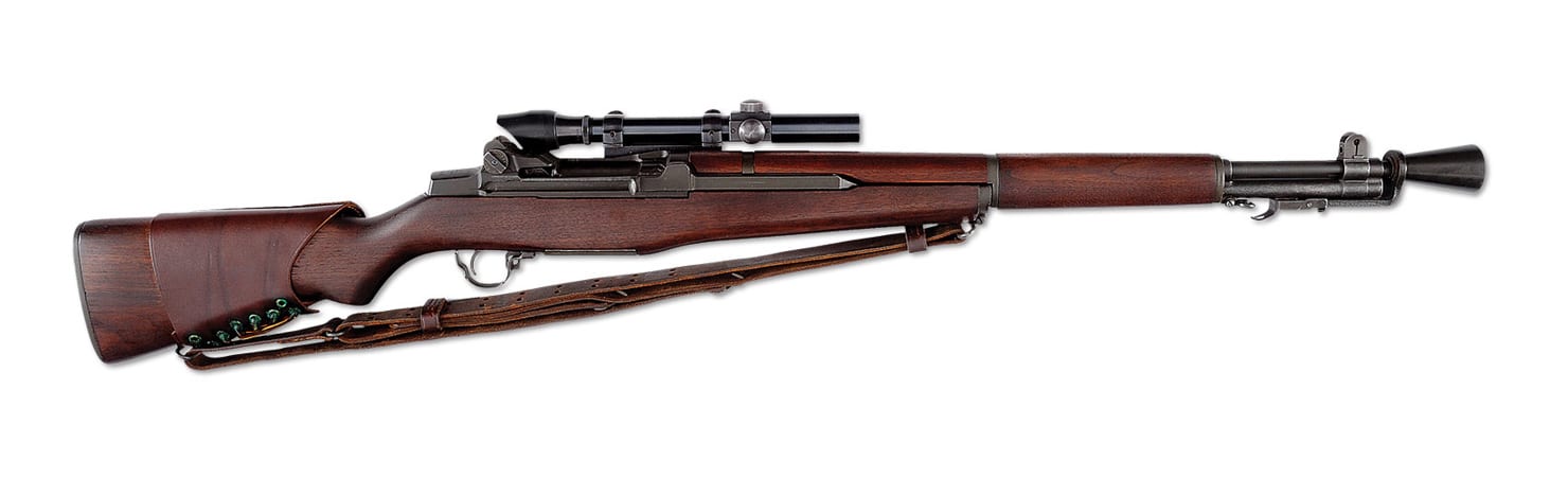 M1C Garand sniper rifle