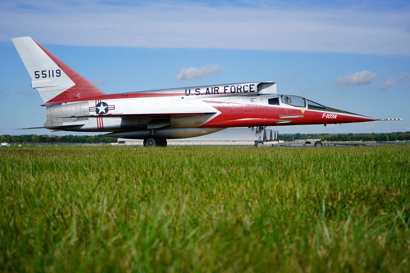 North American F-107A Ultra Sabre at the National Museum of the United States Air Force