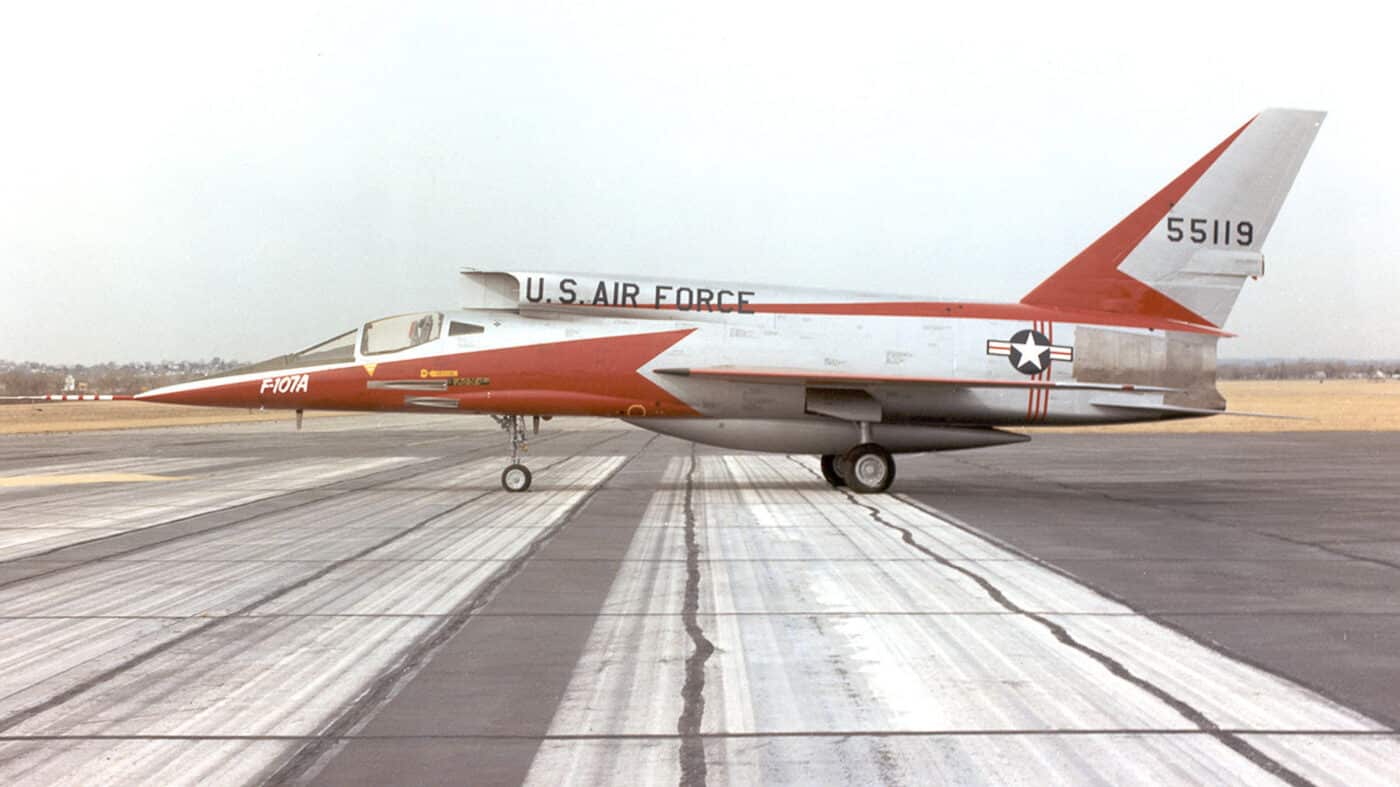 North American XF-107 at the National Museum of the US Air Force