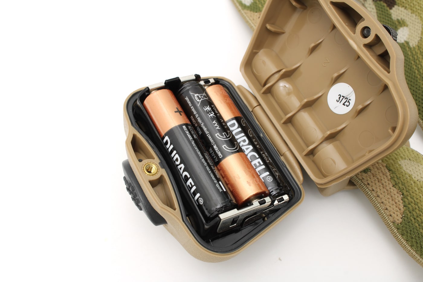 Princeton Tec includes Duracell batteries with headlamps