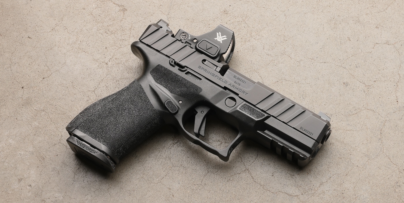 Springfield Armory Echelon Alpha 9x19 firearm with red dot optic