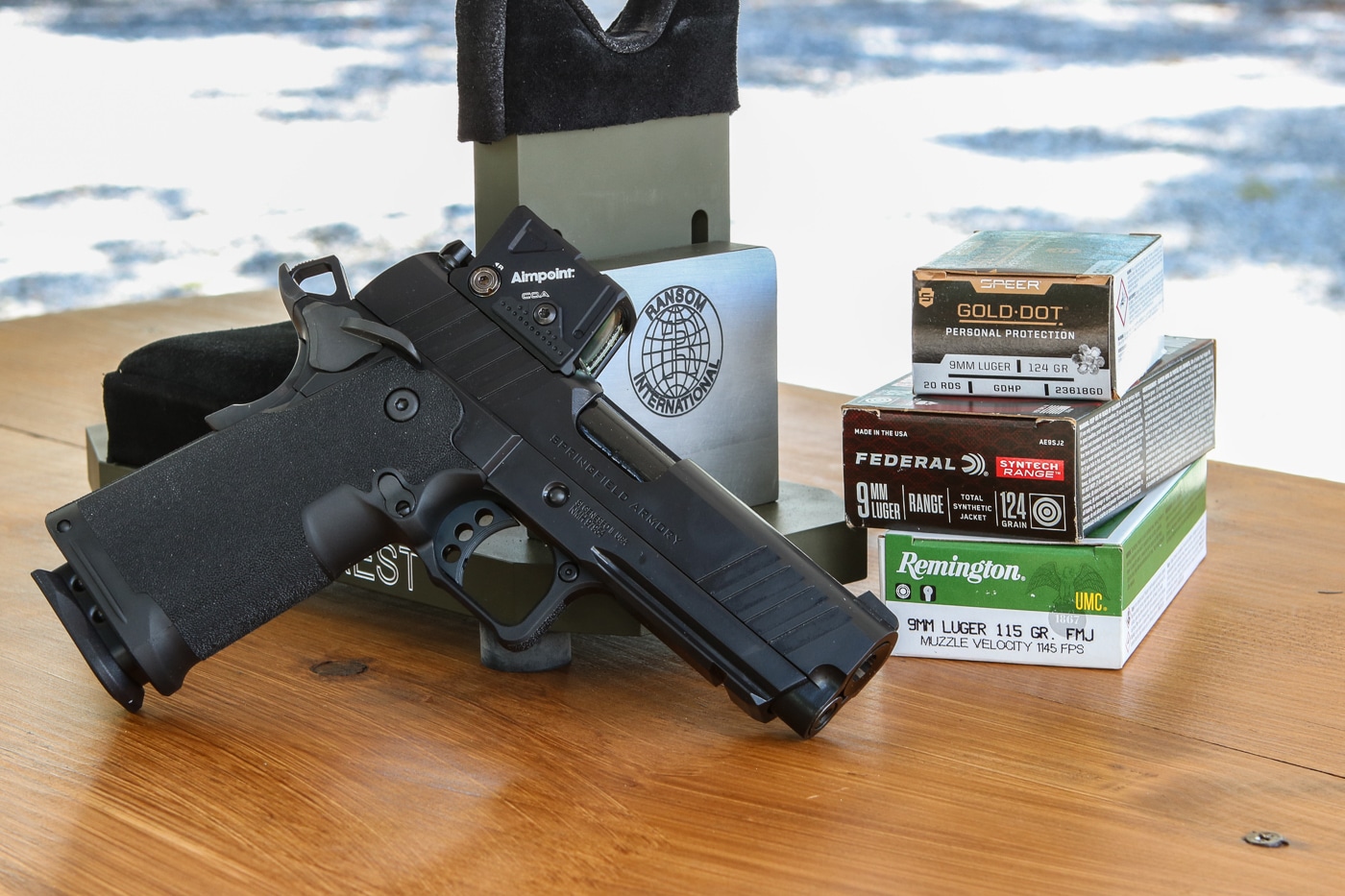 Springfield Armory Prodigy 1911DS COA and ammo