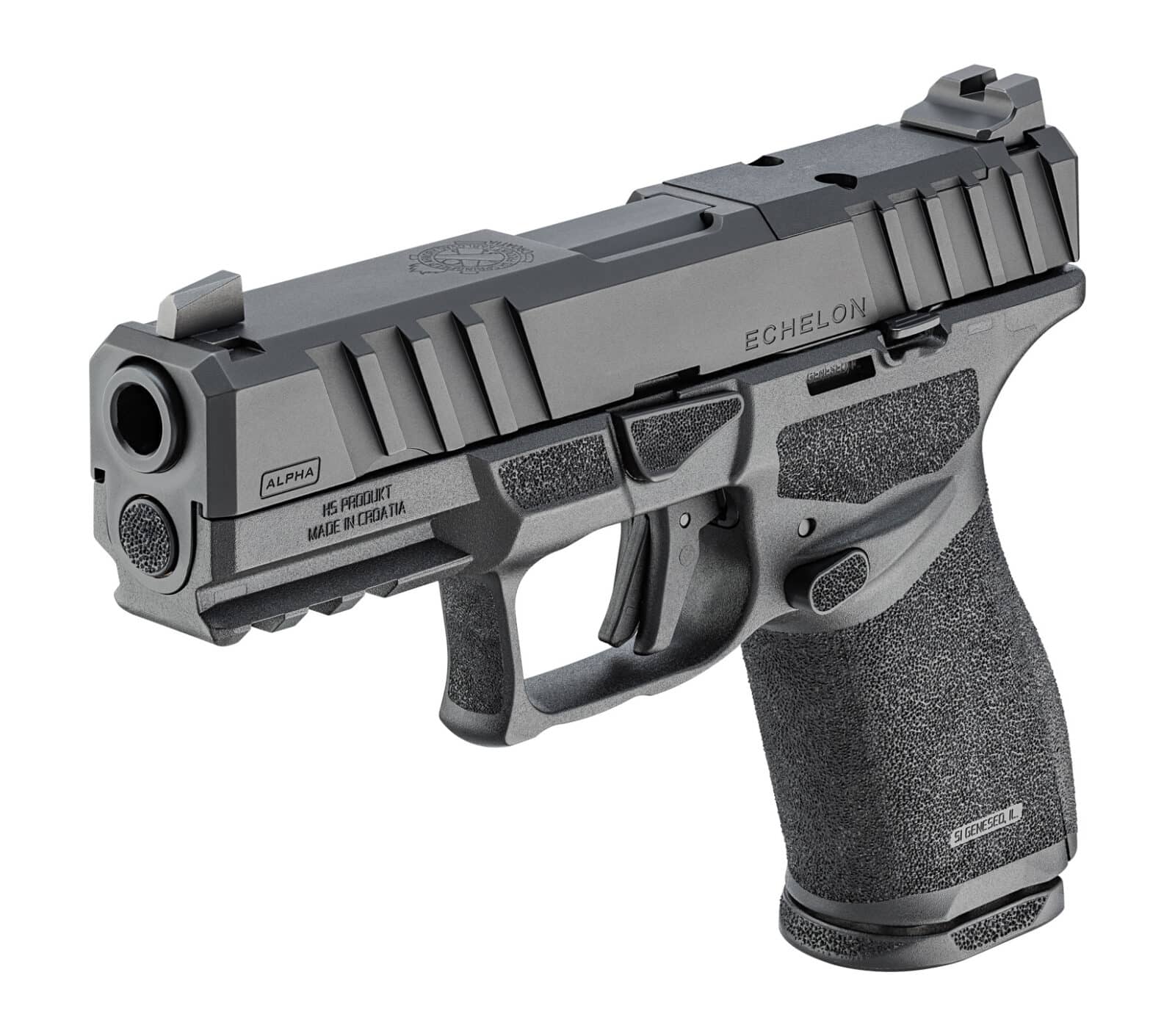 left side view of Springfield Echelon Alpha