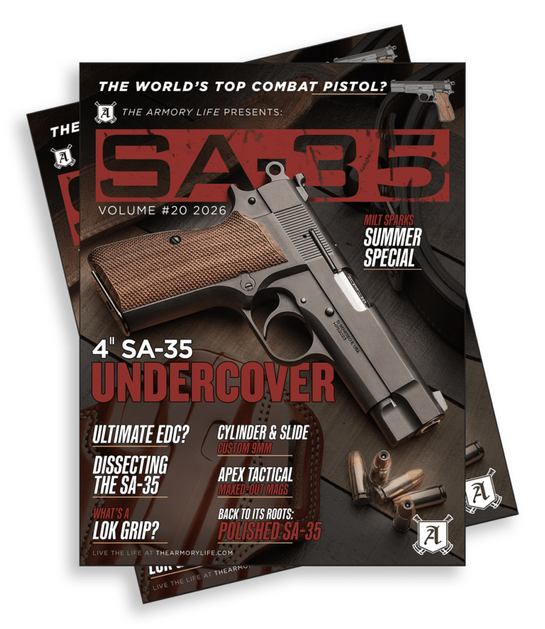 Cover for The Armory Life Digital Magazine Volume 20: SA-35