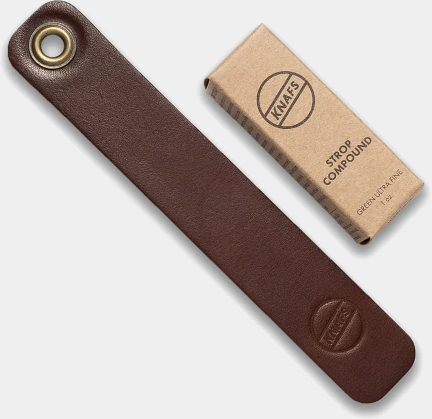 Knafs Leather Honing Strop for Pocket Knives