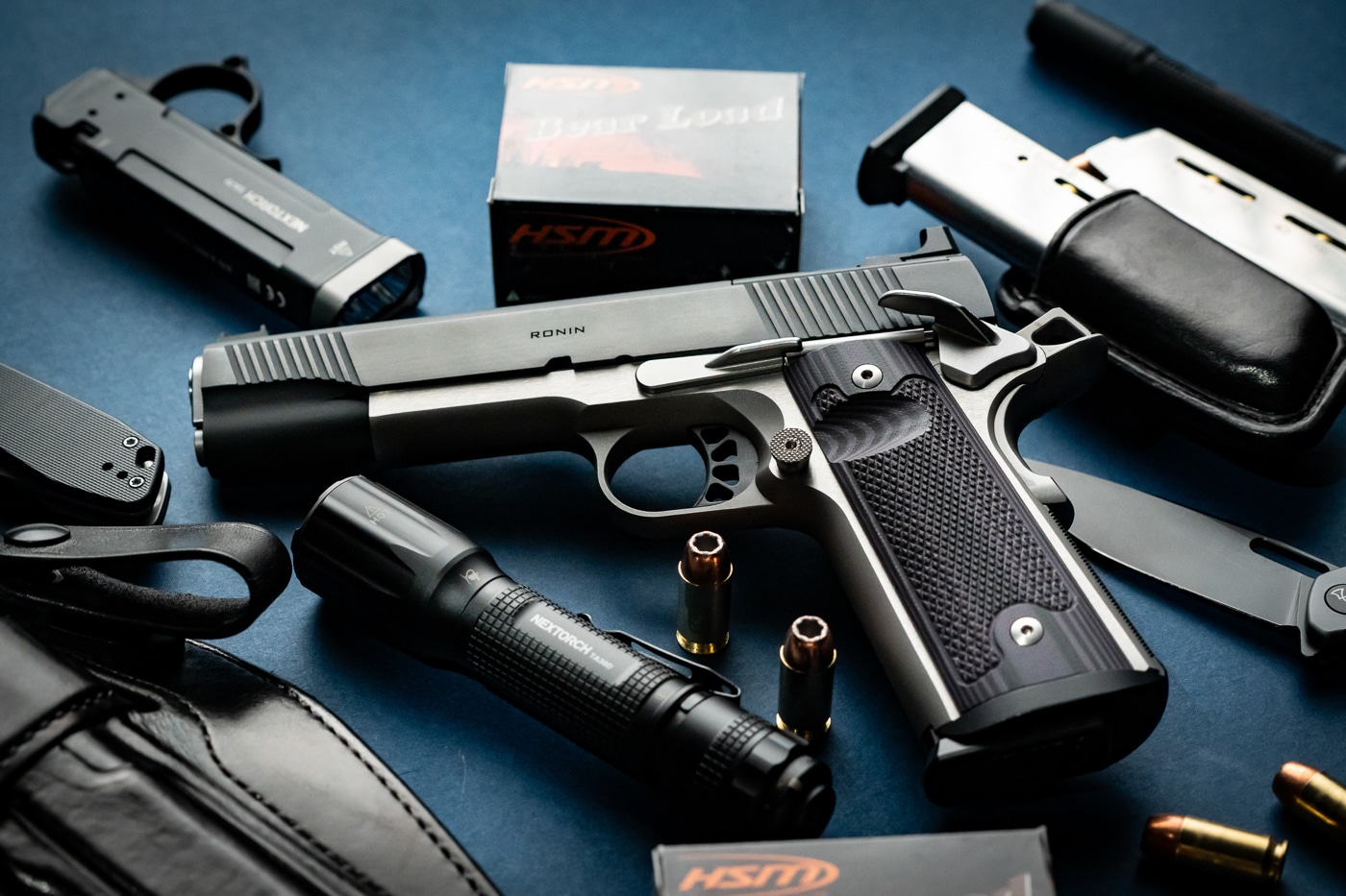 stick shift 1911 low capacity carry spare magazine