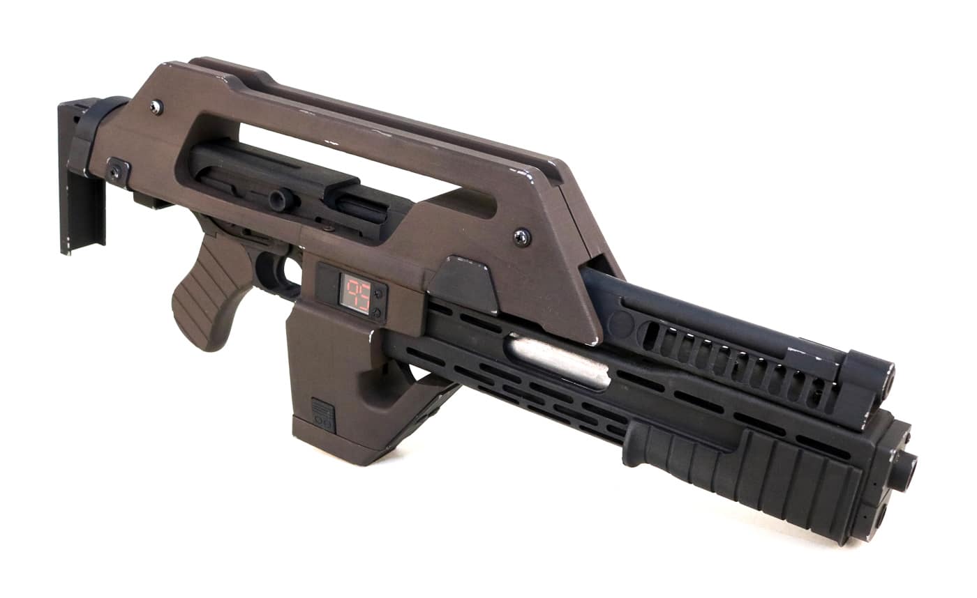 Armat Battlefield Systems M41A Pulse Rifle is the standard-issue combat weapon for the United States Colonial Marines