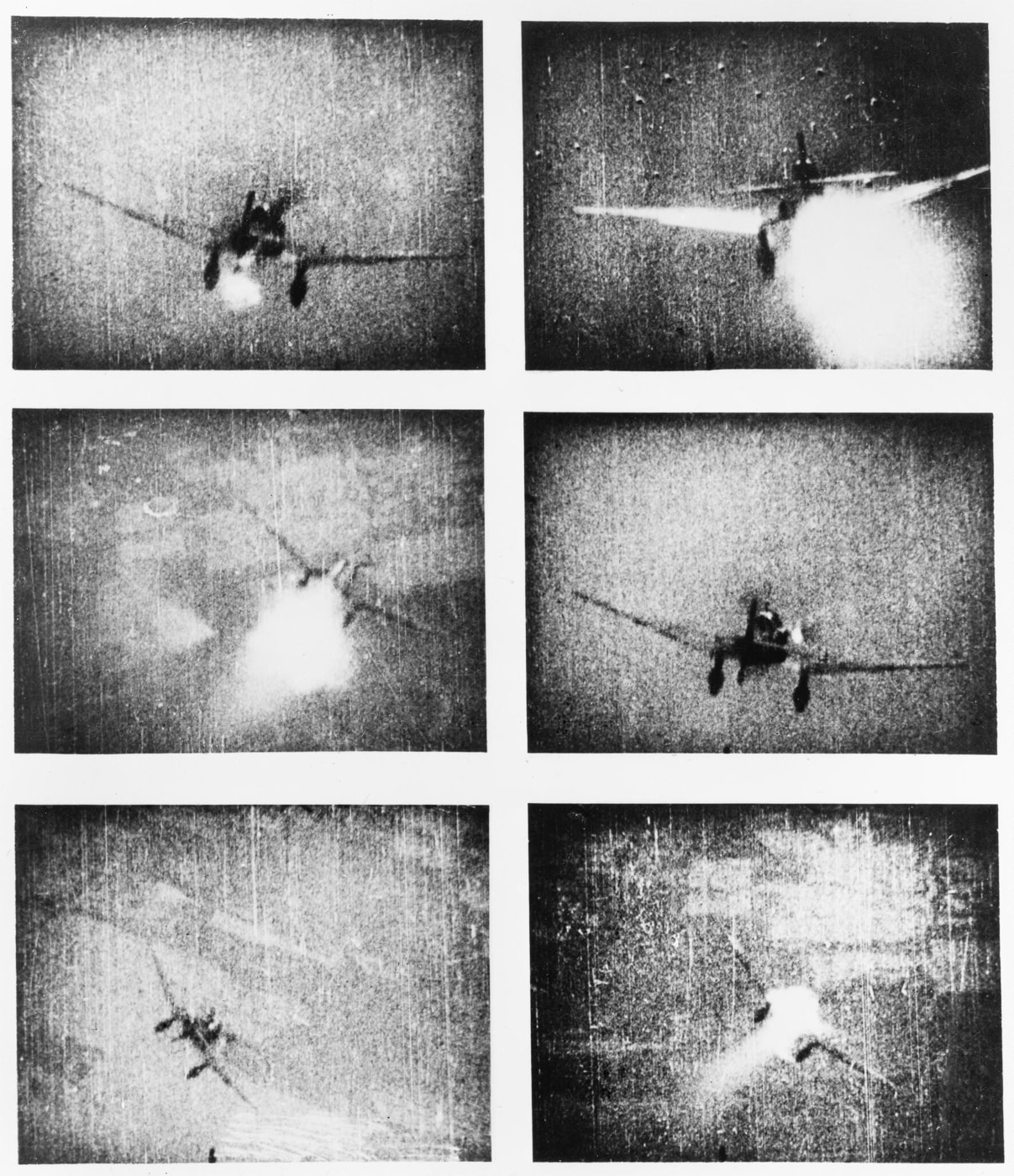 Junkers Ju 87 Stuka shot down by RAF fighter during Battle of Britain