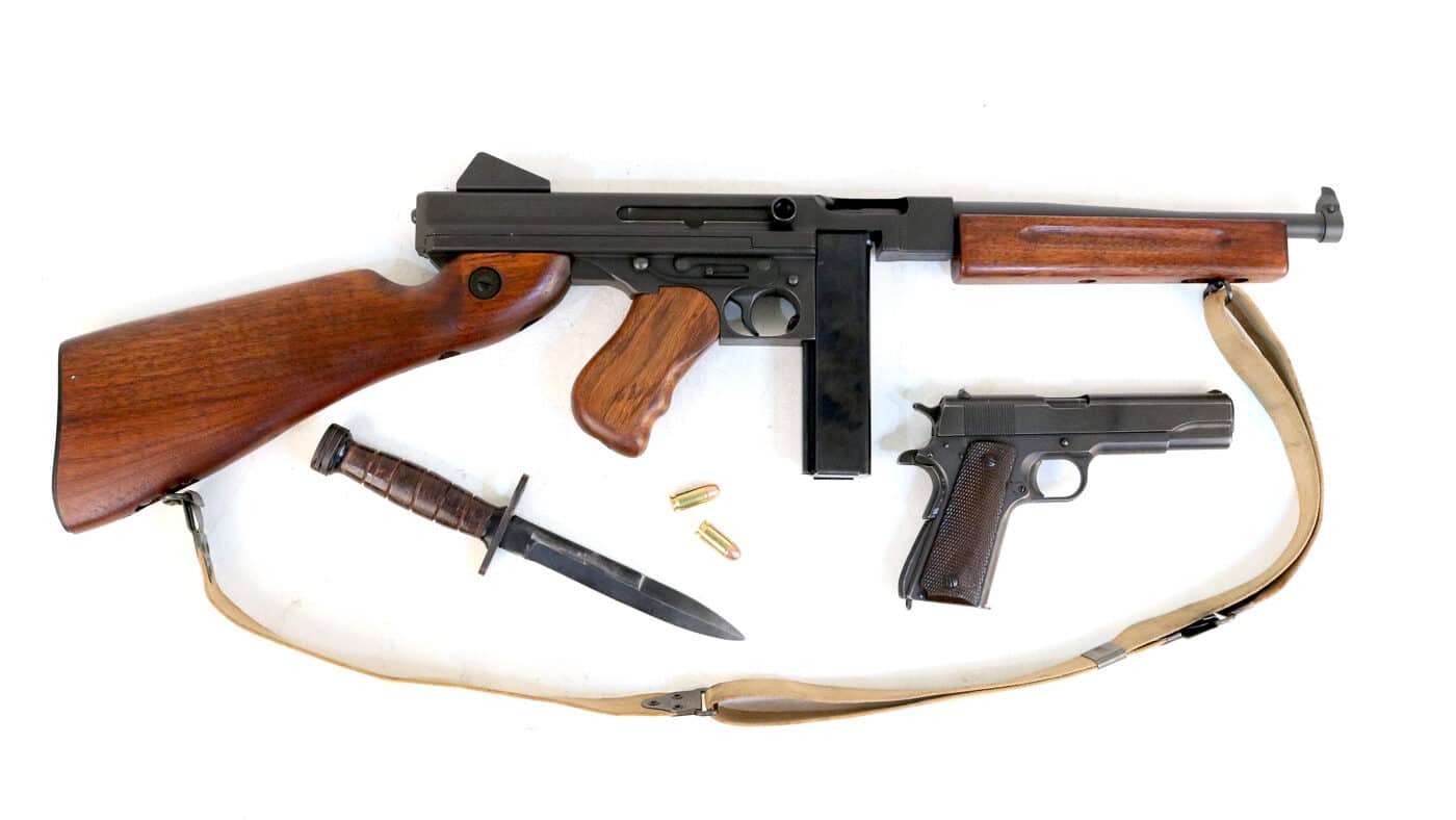 M1911A1 and M1A1 Thompson firearms