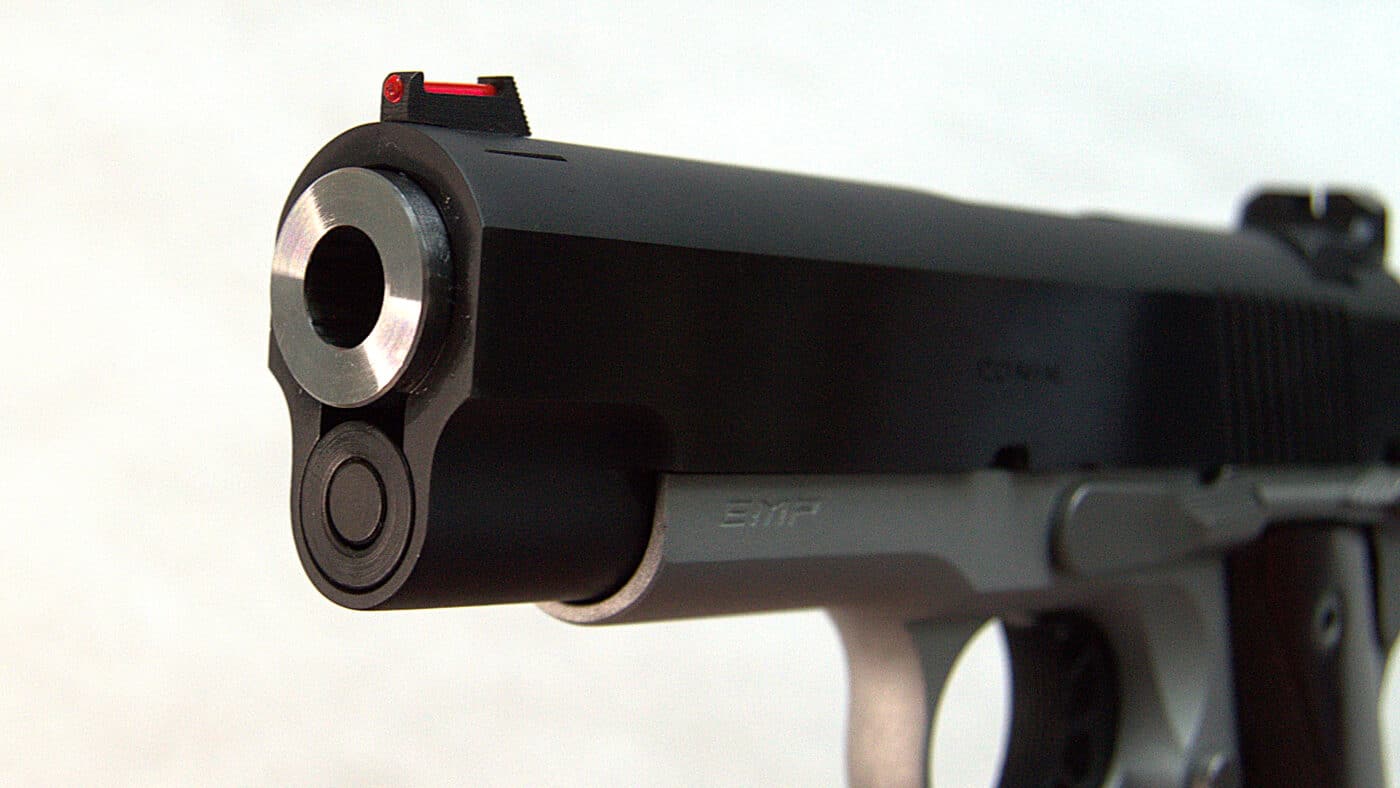 Ronin EMP muzzle and bull barrel without a bushing
