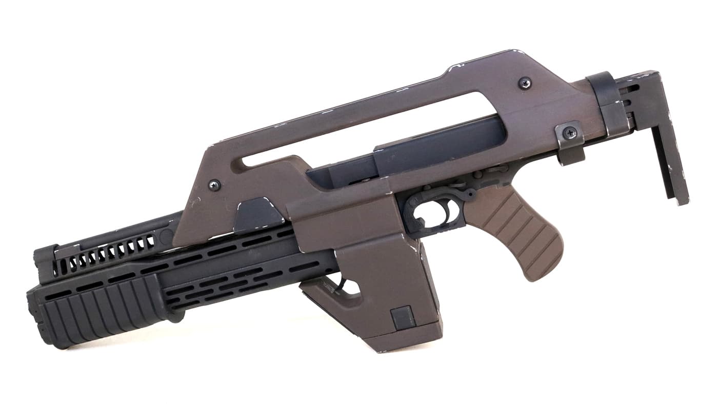 author owned reproduction M41A pulse rifle