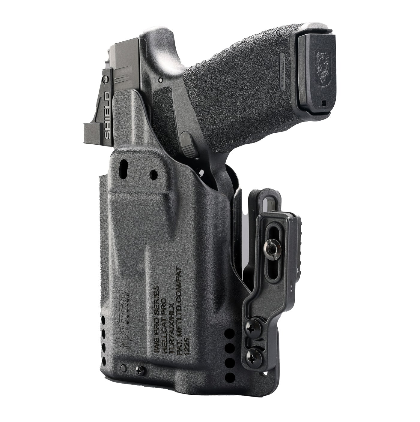 left side of MFT Pro Series IWB light holster
