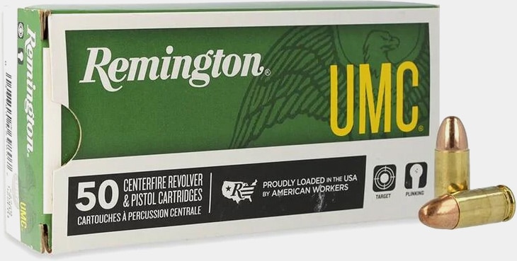 Remington UMC Handgun 9mm Luger 147 gr. Full Metal Jacket