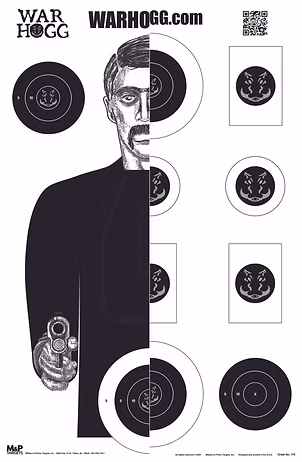 War HOGG Tactical Double Sized Firearms Training Target
